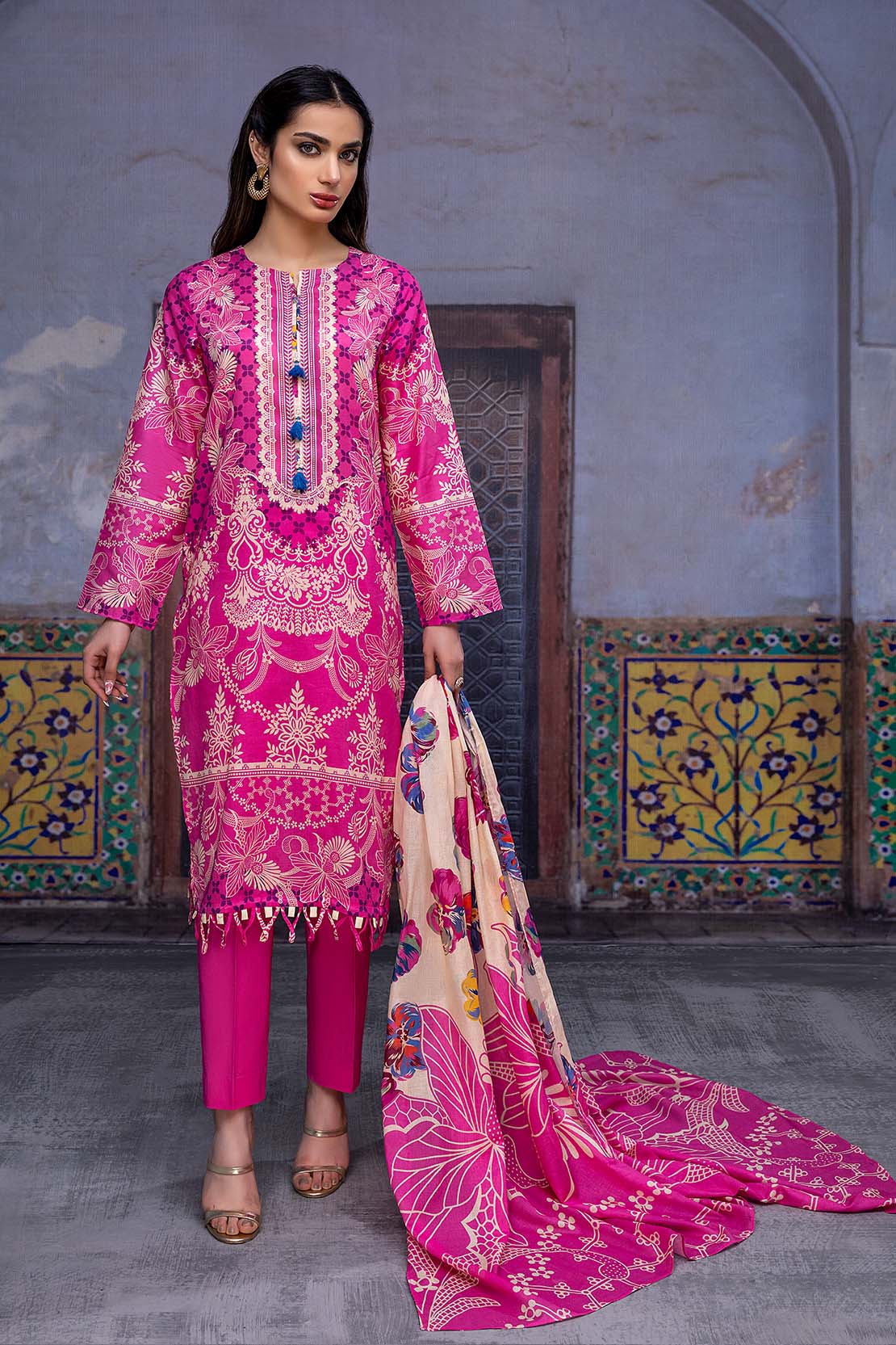 Shirt Trouser Dupatta - Image 3