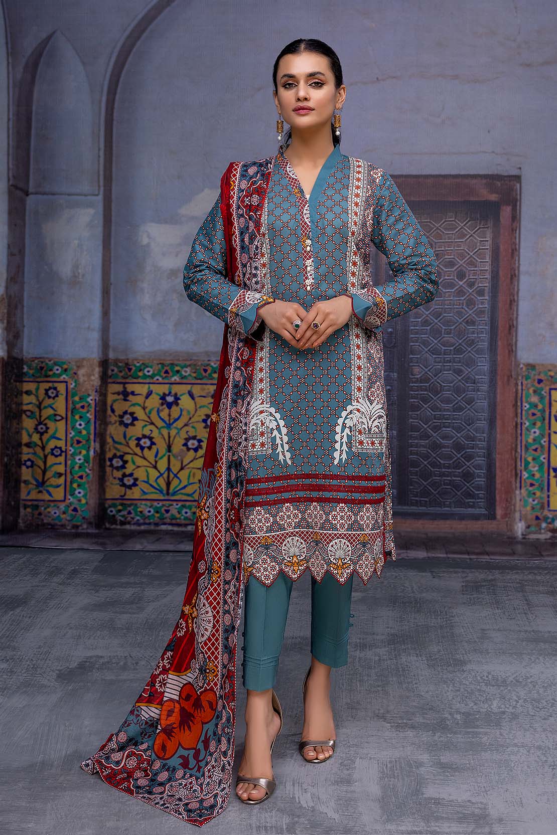 Shirt Trouser Dupatta - Image 3