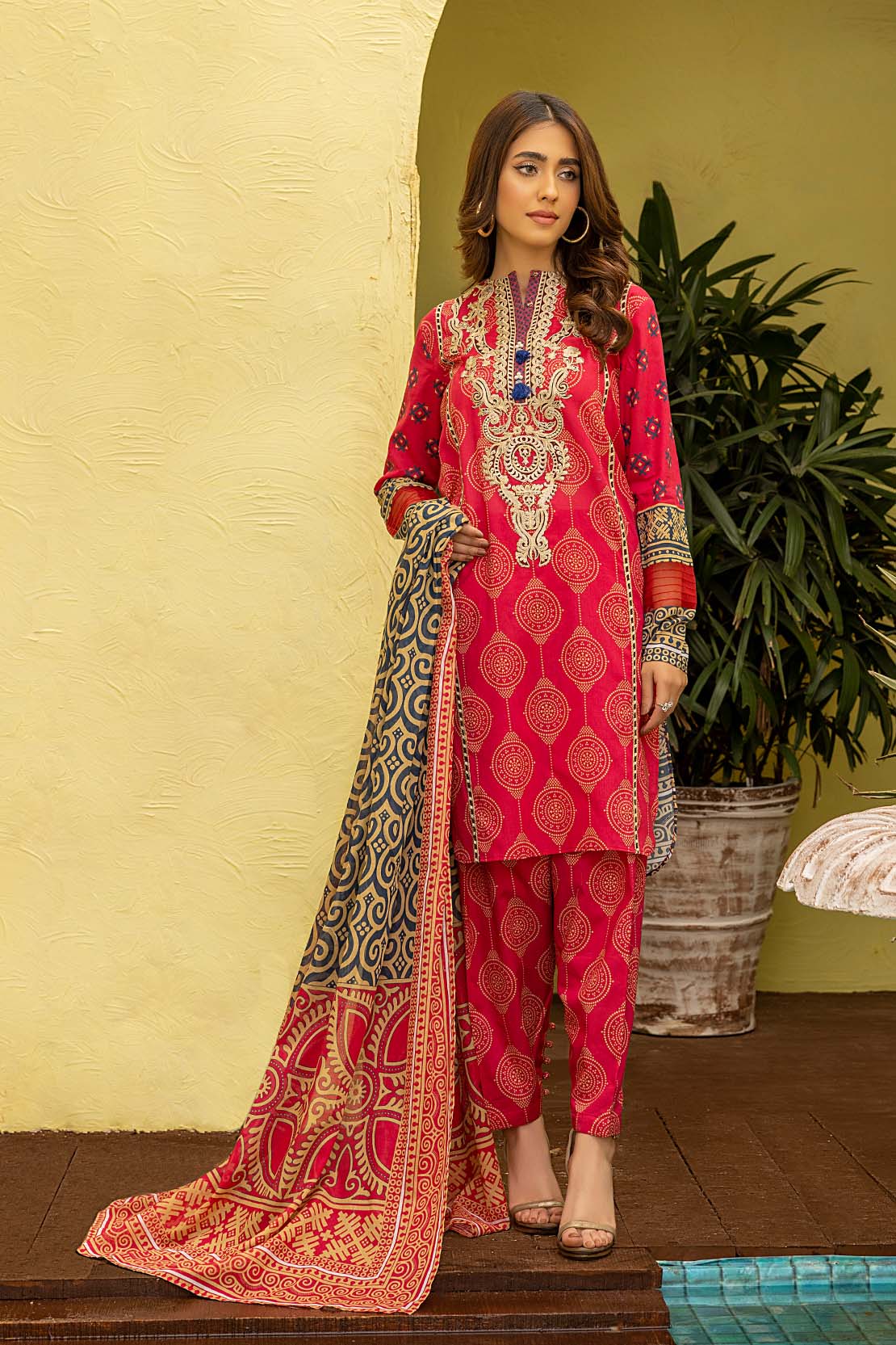 Shirt Trouser Dupatta