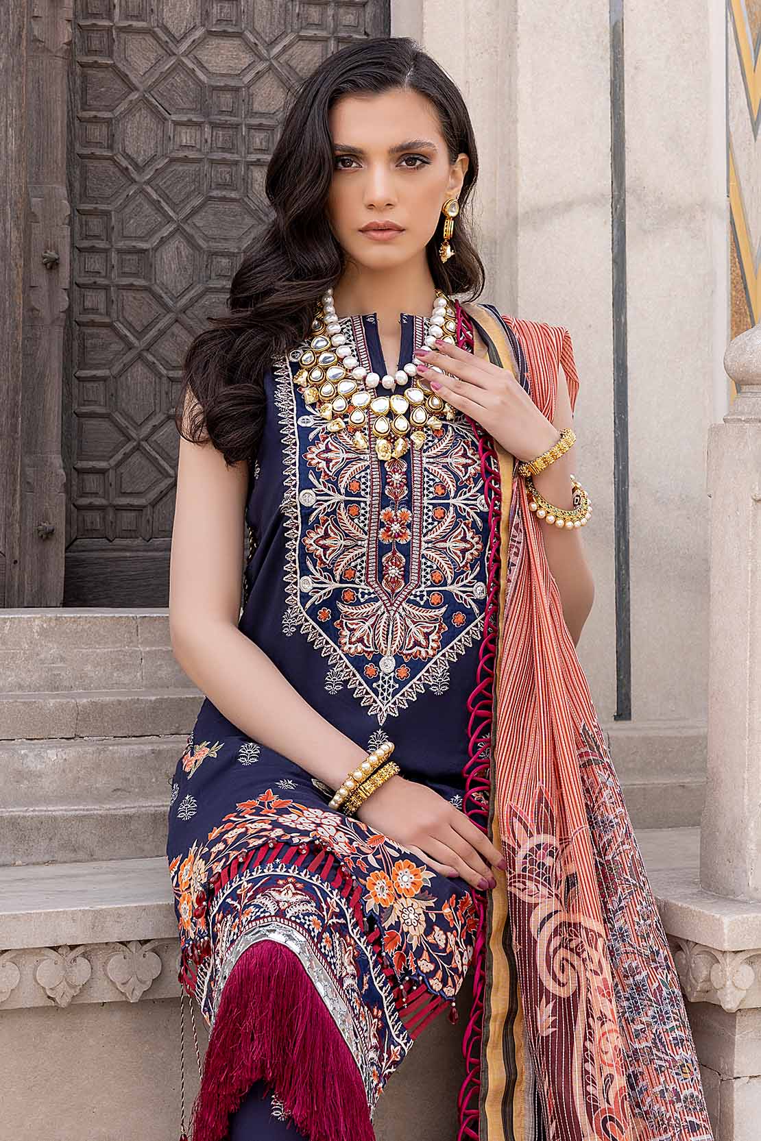 Embroidered Premium Lawn Suit - Image 8