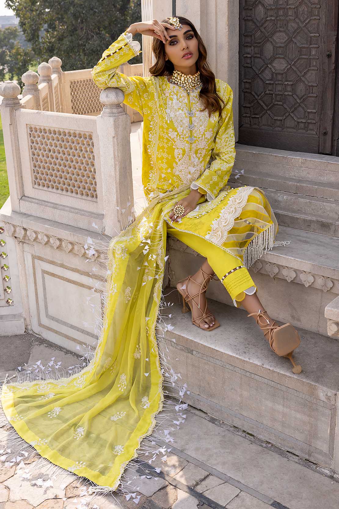 Embroidered Premium Lawn Suit - Image 8
