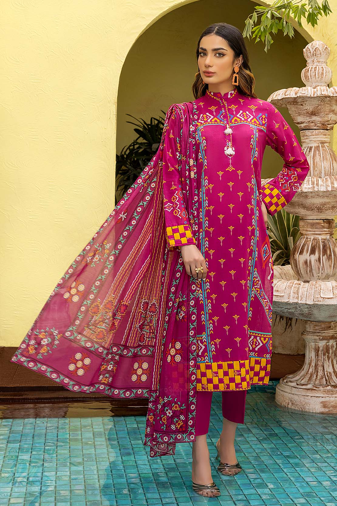 Shirt Trouser Dupatta - Image 3