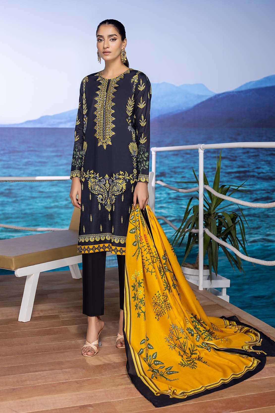 Shirt Trouser Dupatta - Image 3