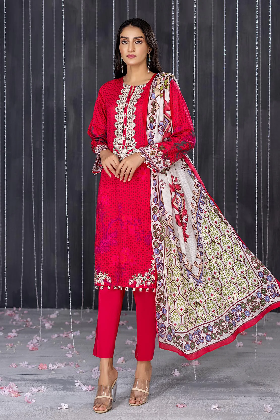 Shirt Trouser Dupatta - Image 4