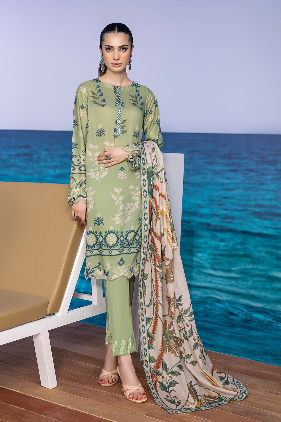 Shirt Trouser Dupatta - Image 4