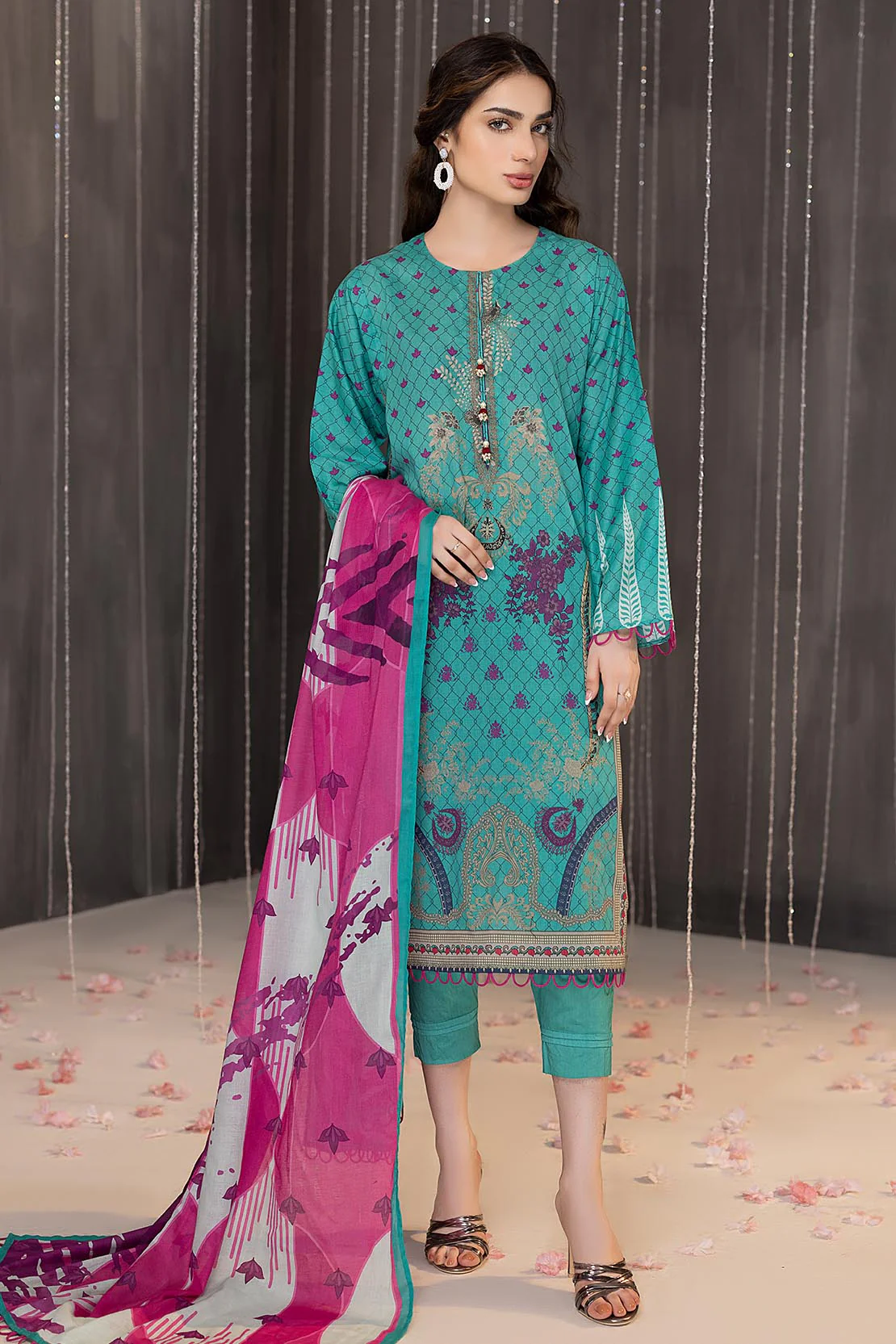 Shirt Trouser Dupatta - Image 4