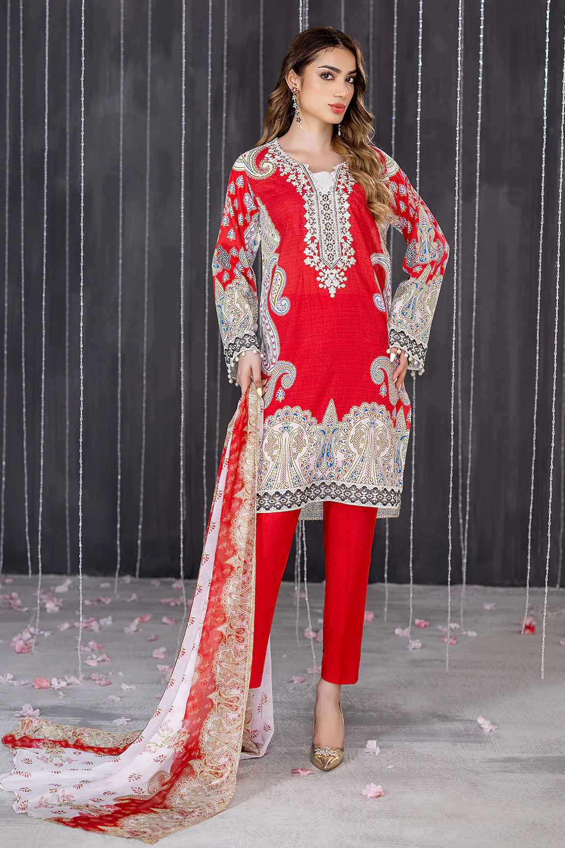 Shirt Trouser Dupatta - Image 3