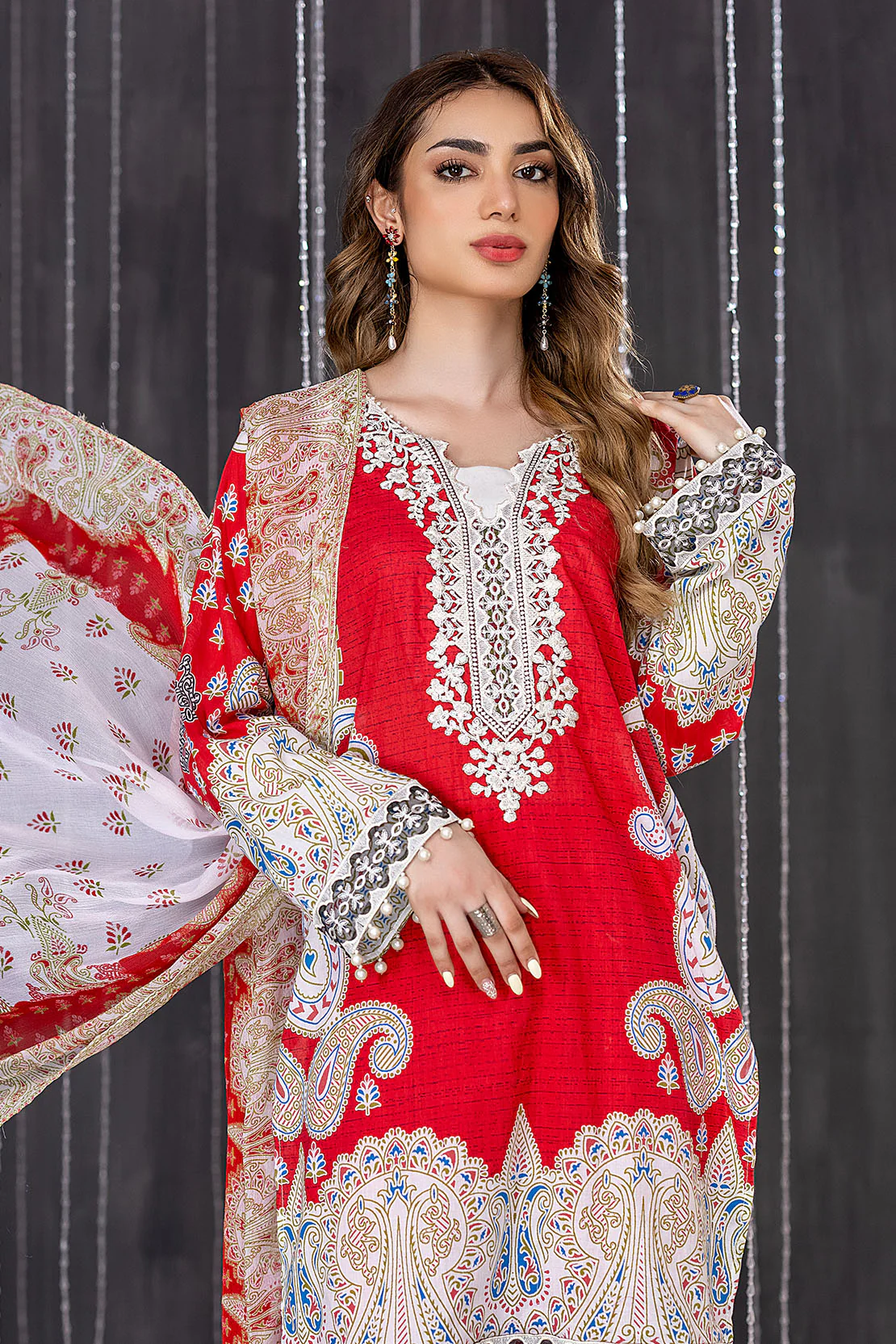 Shirt Trouser Dupatta - Image 4