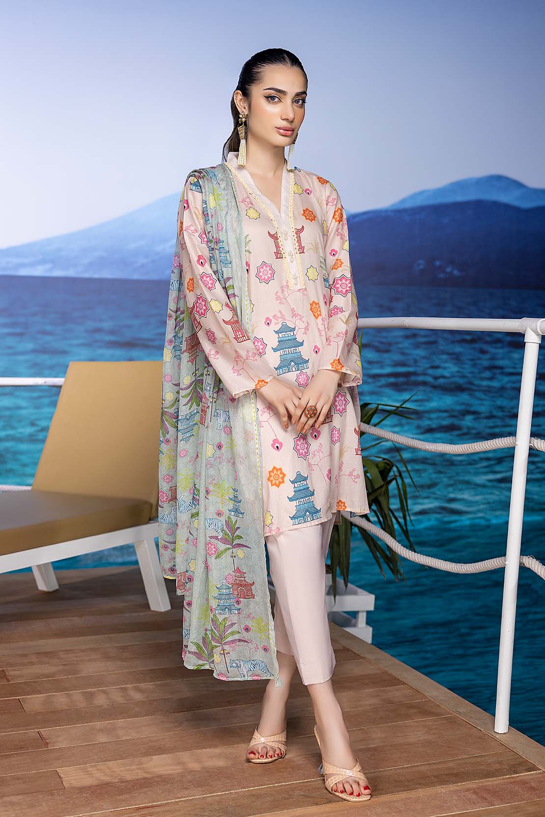 Shirt Trouser Dupatta - Image 3
