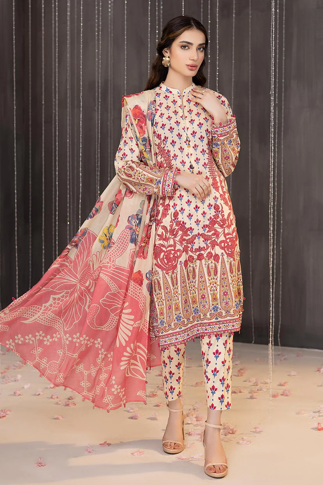 Shirt Trouser Dupatta - Image 3