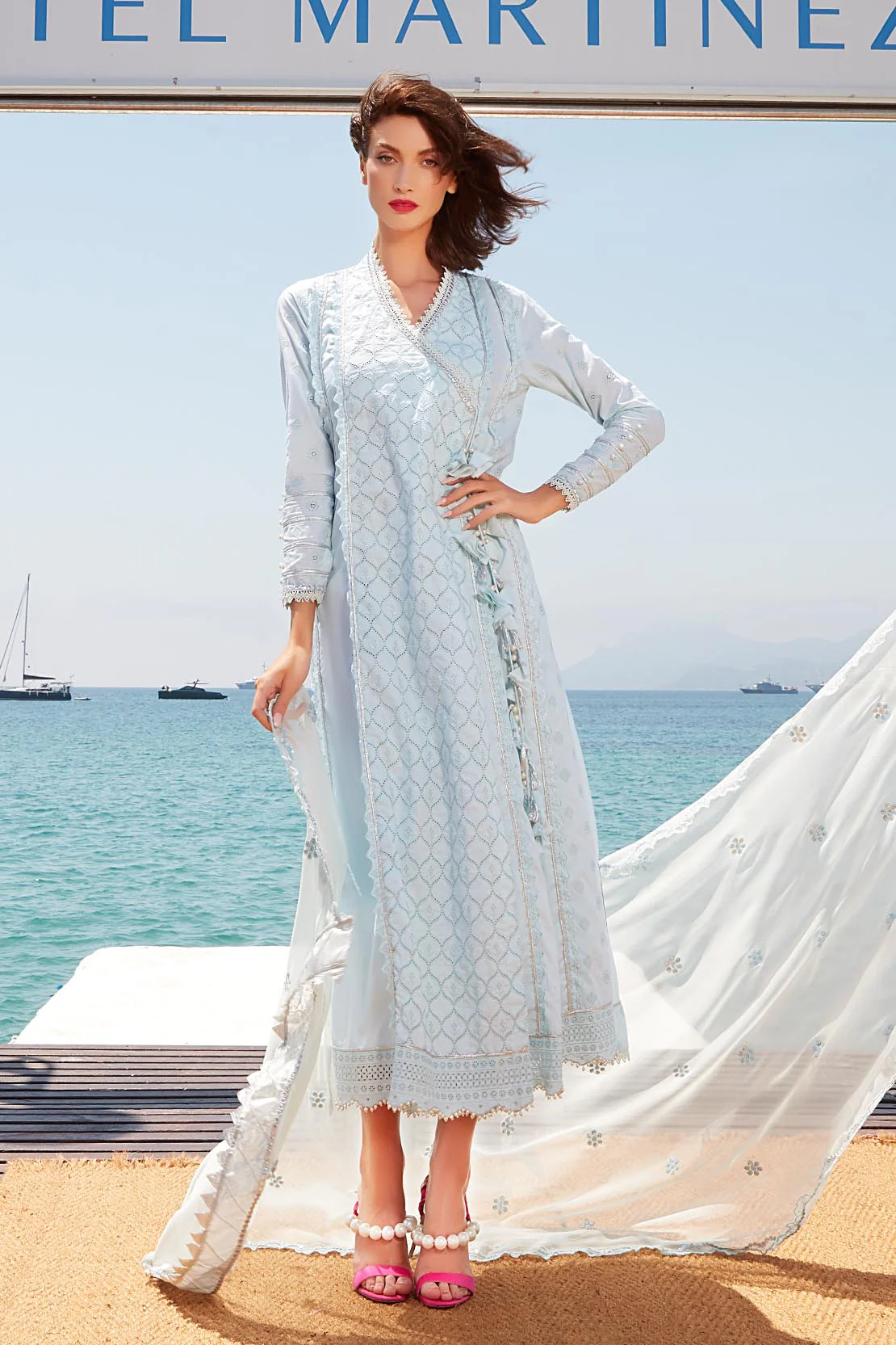 Embroidered Premium Lawn Suit - Image 4