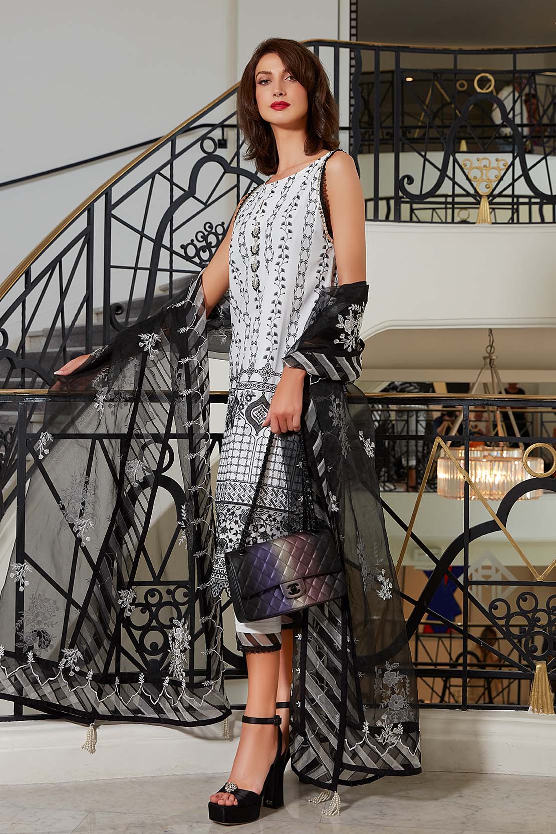 Embroidered Premium Lawn Suit - Image 5