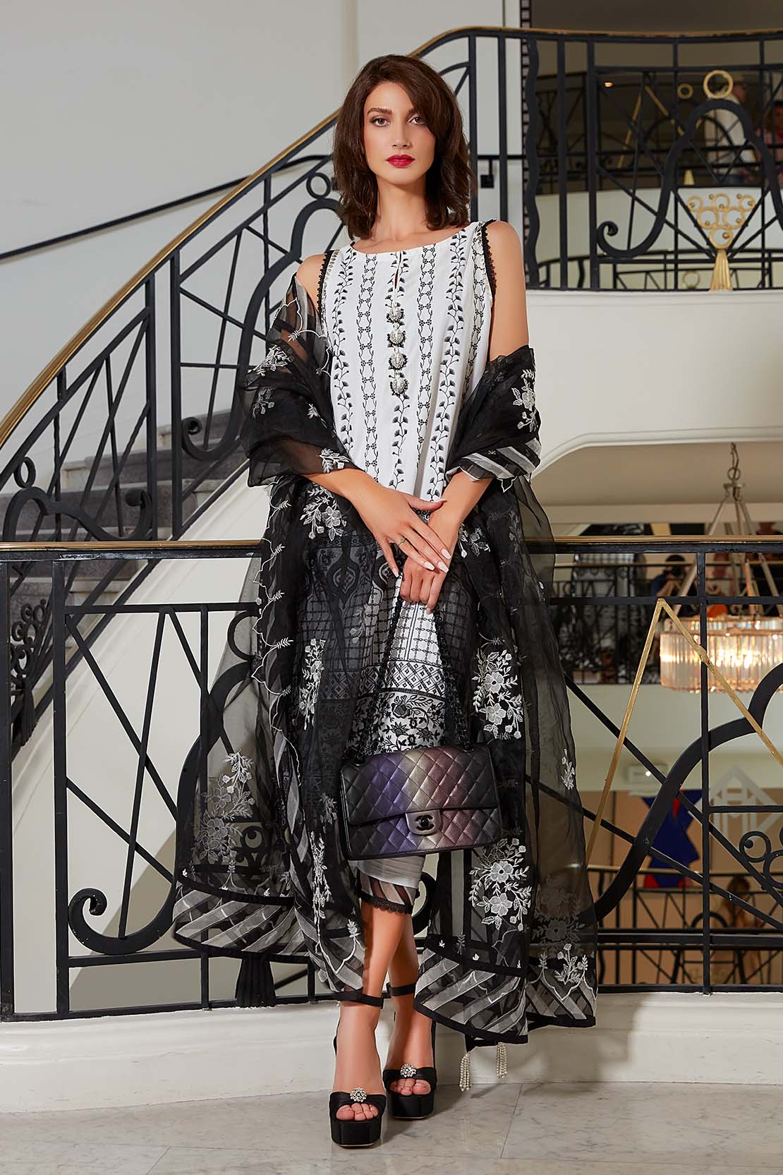Embroidered Premium Lawn Suit - Image 6