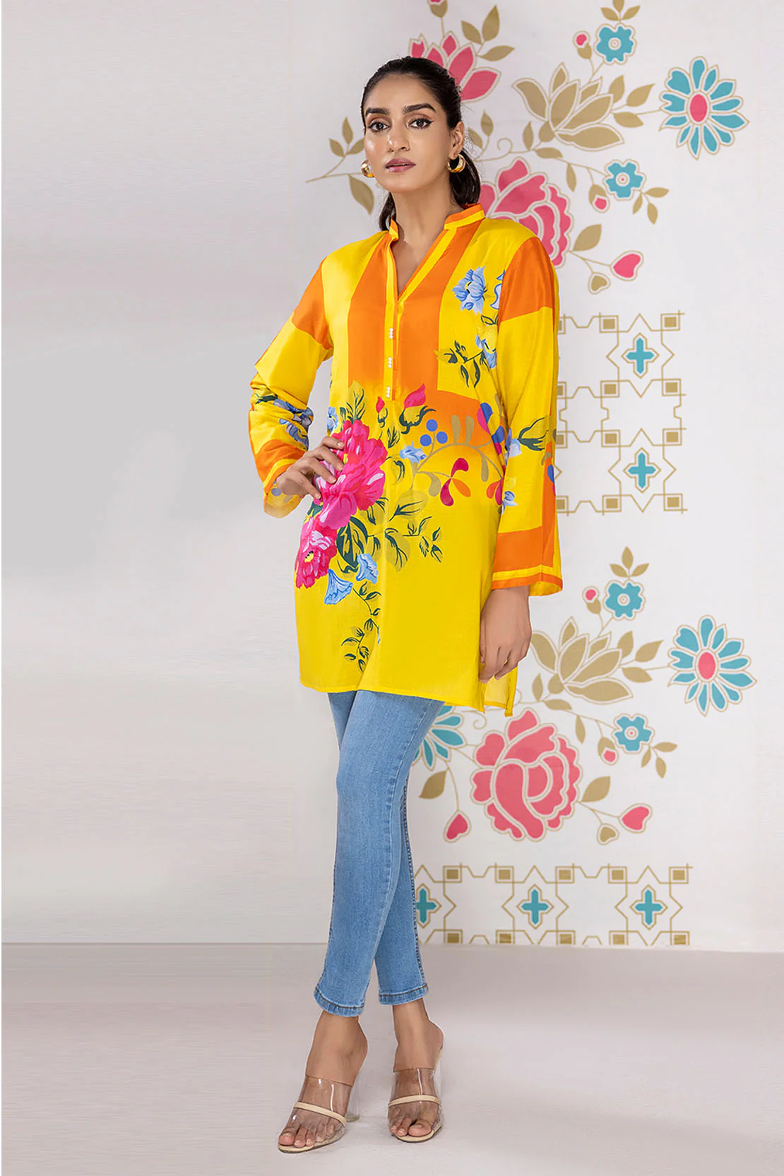 Printed Fusion Top - Image 3