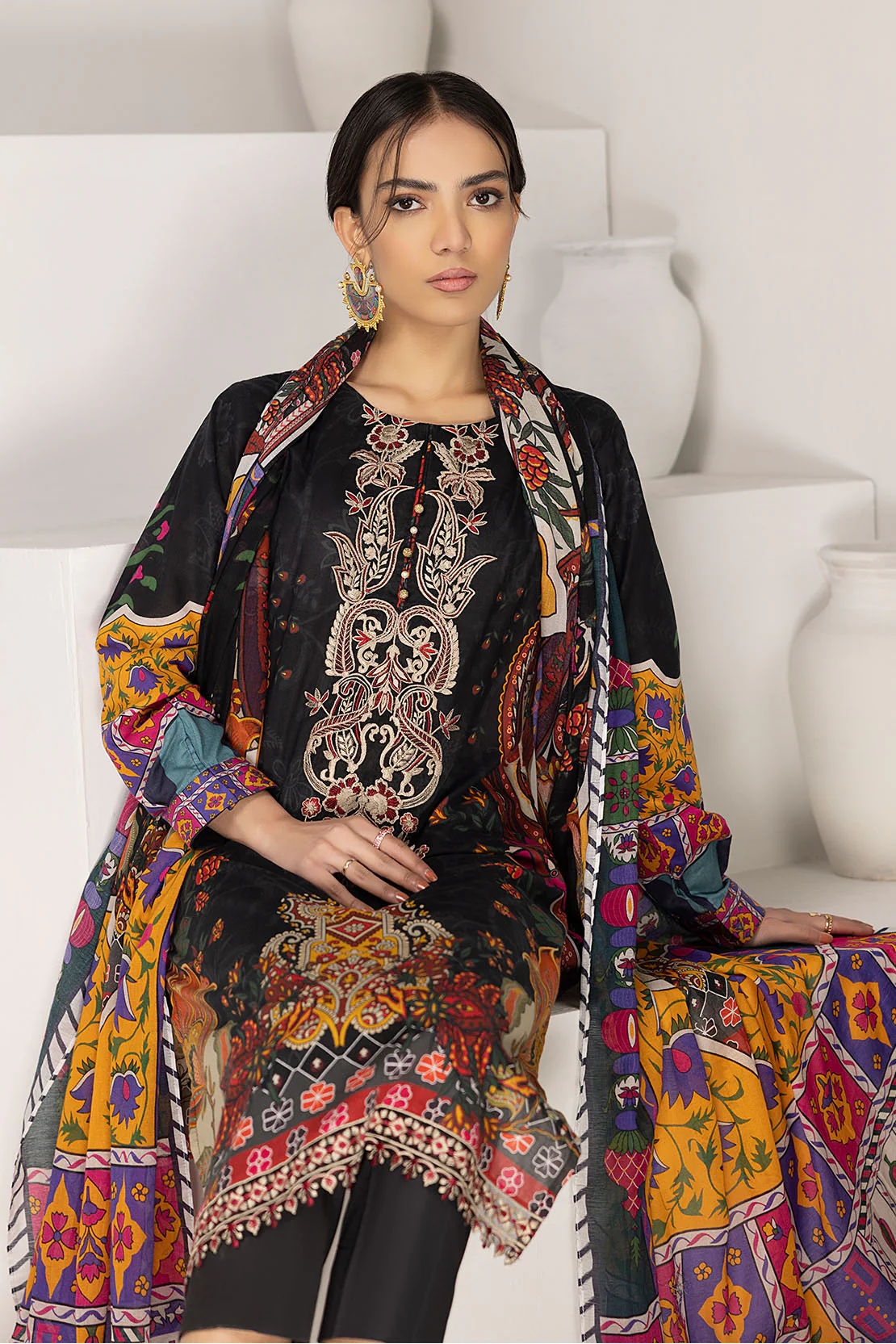 Shirt Trouser Dupatta - Image 3