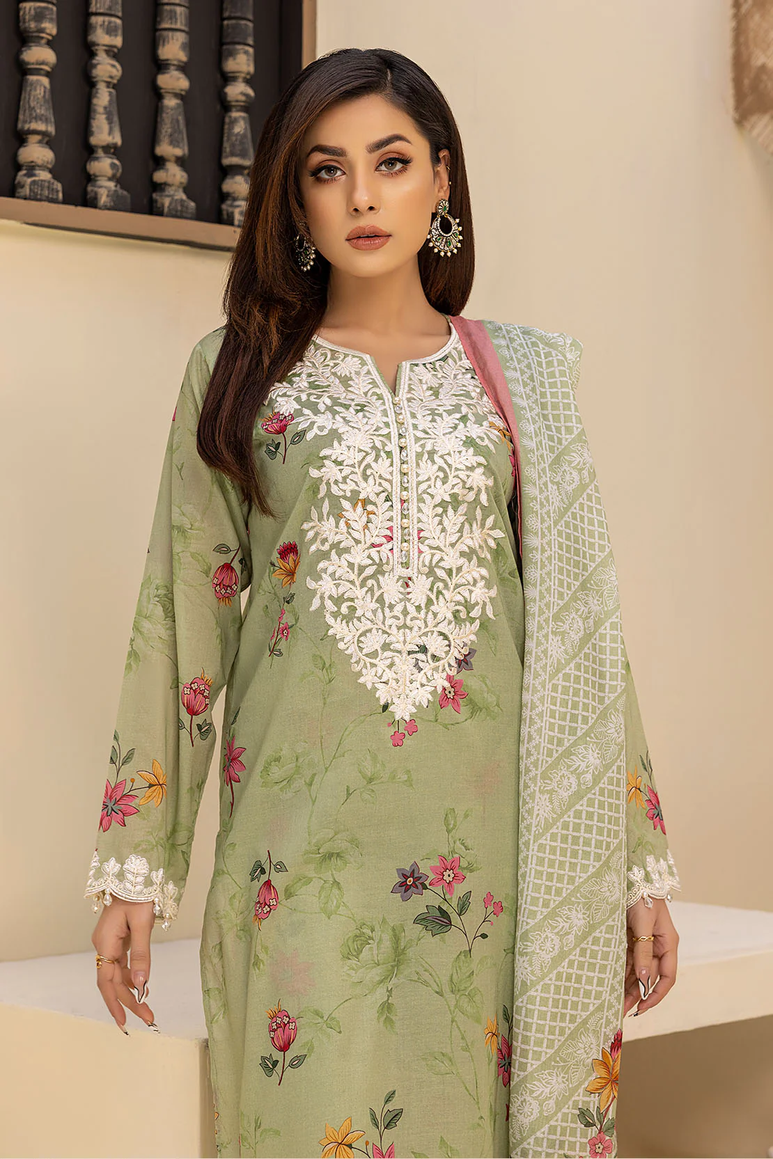 Shirt Trouser Dupatta - Image 3
