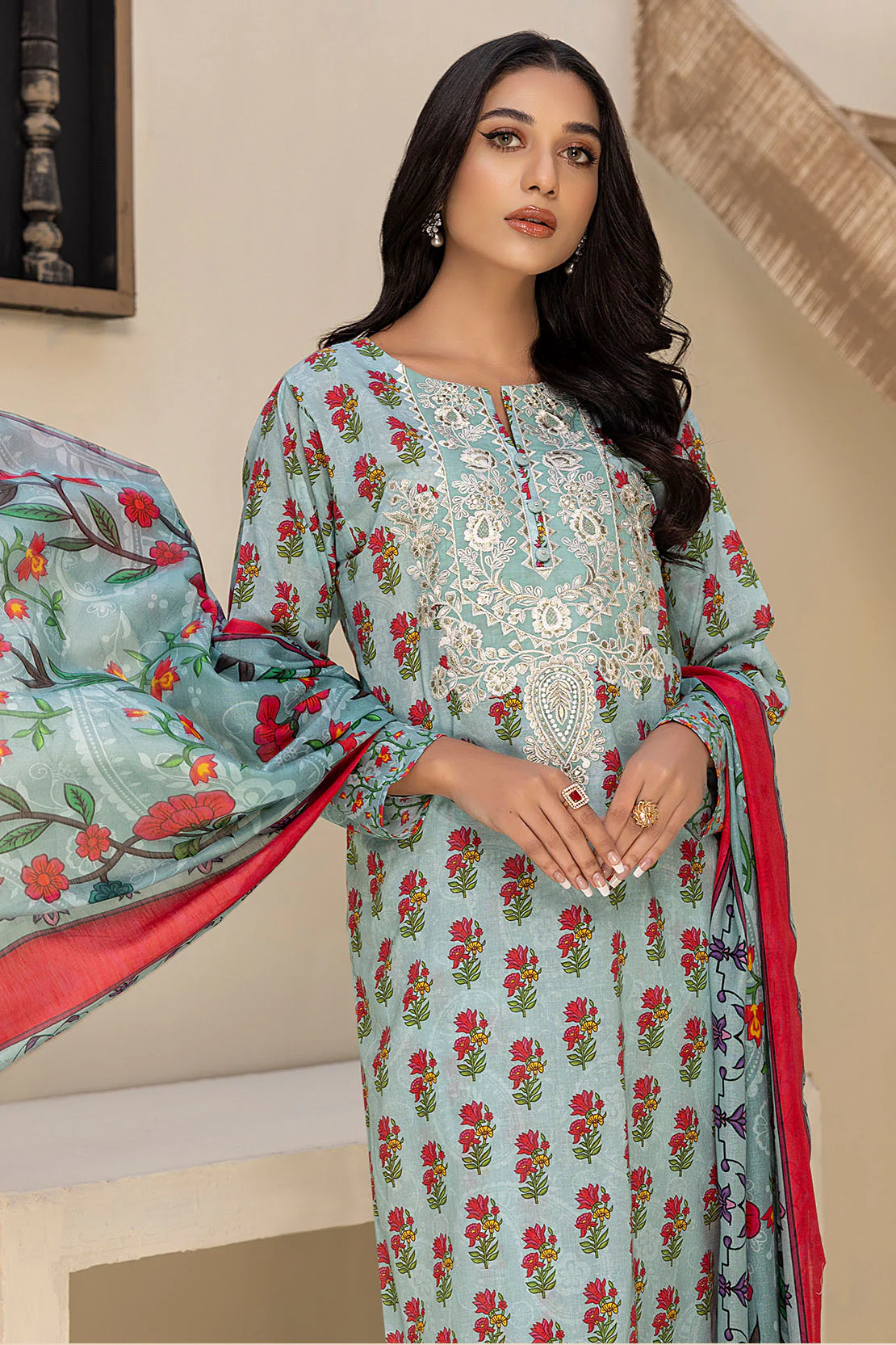 Shirt Trouser Dupatta - Image 4