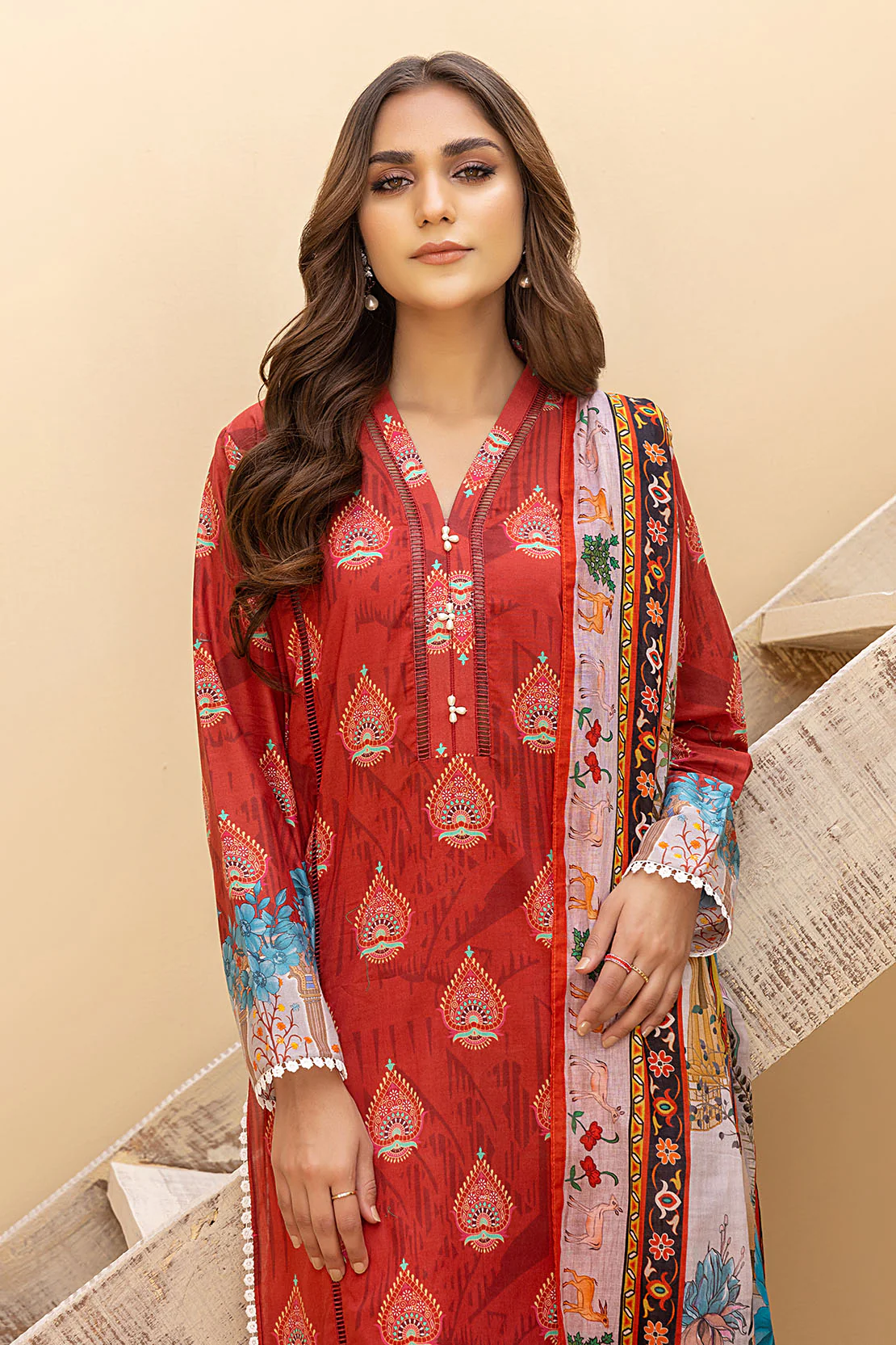 Shirt Trouser Dupatta - Image 3