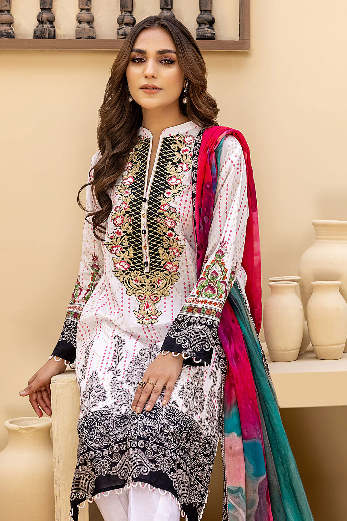 Shirt Trouser Dupatta - Image 6