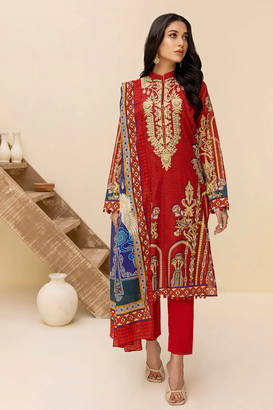 Shirt Trouser Dupatta - Image 3