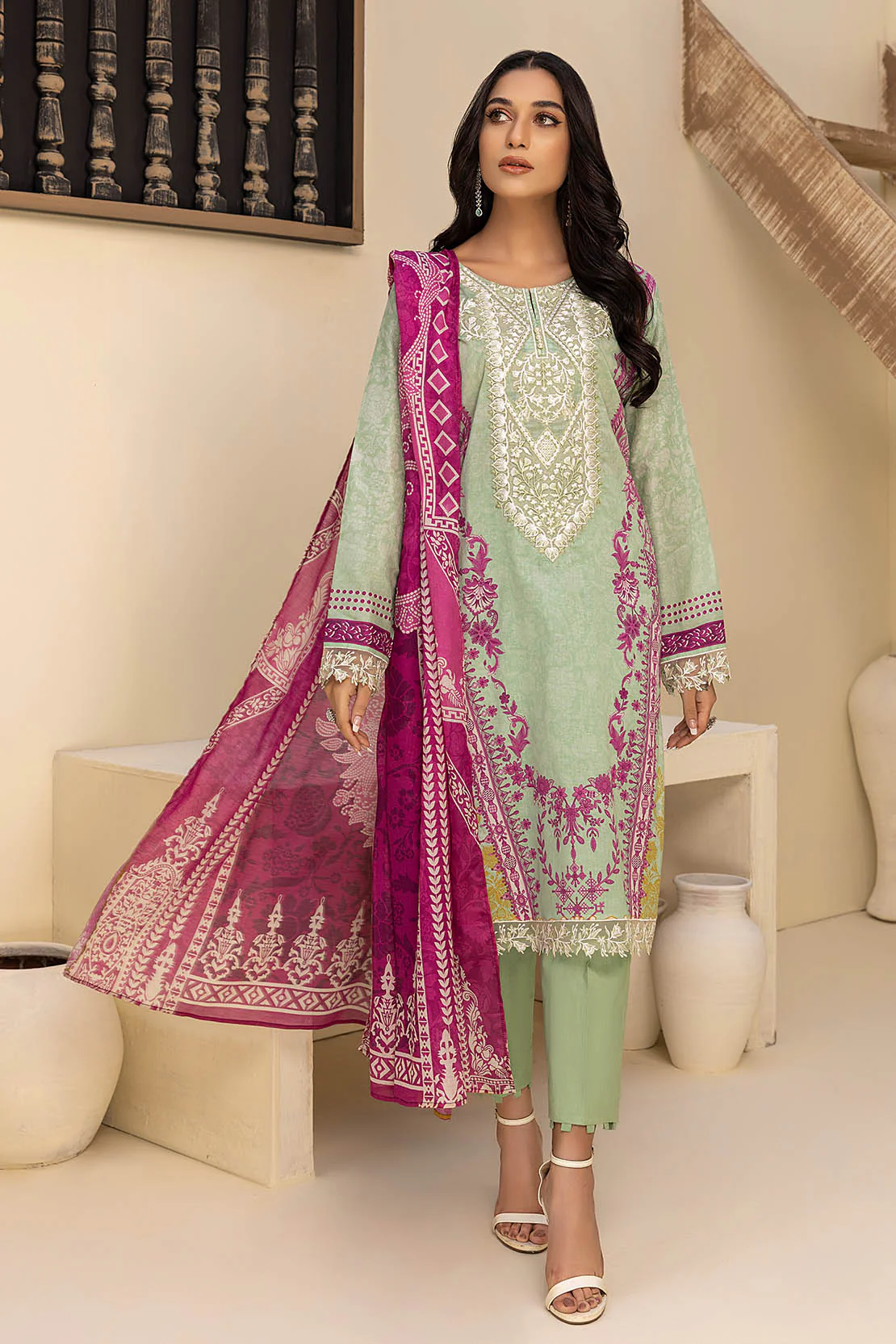 Shirt Trouser Dupatta - Image 3
