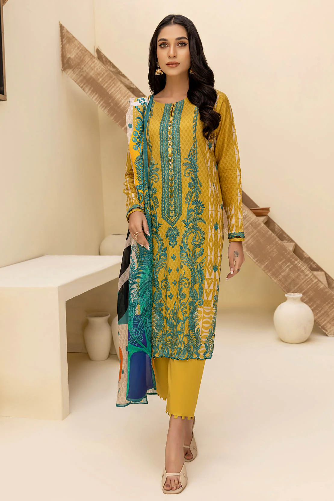 Shirt Trouser Dupatta - Image 5