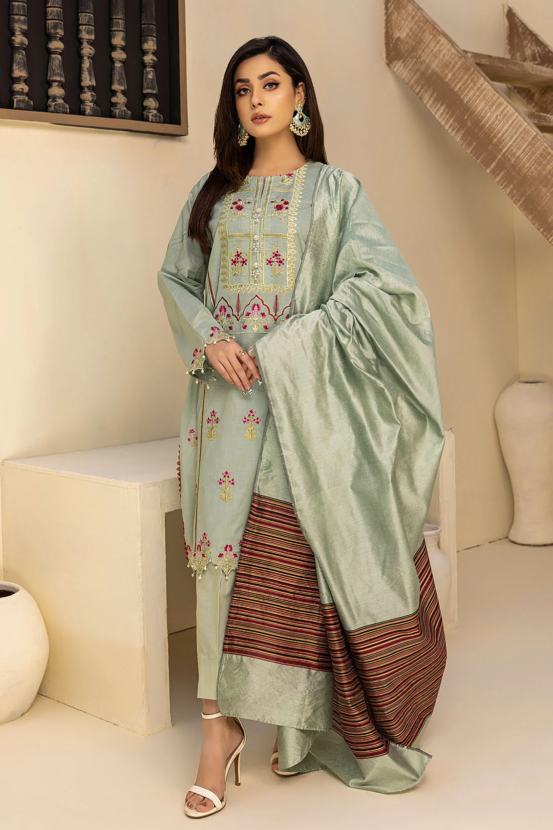 Shirt Trouser Dupatta - Image 4