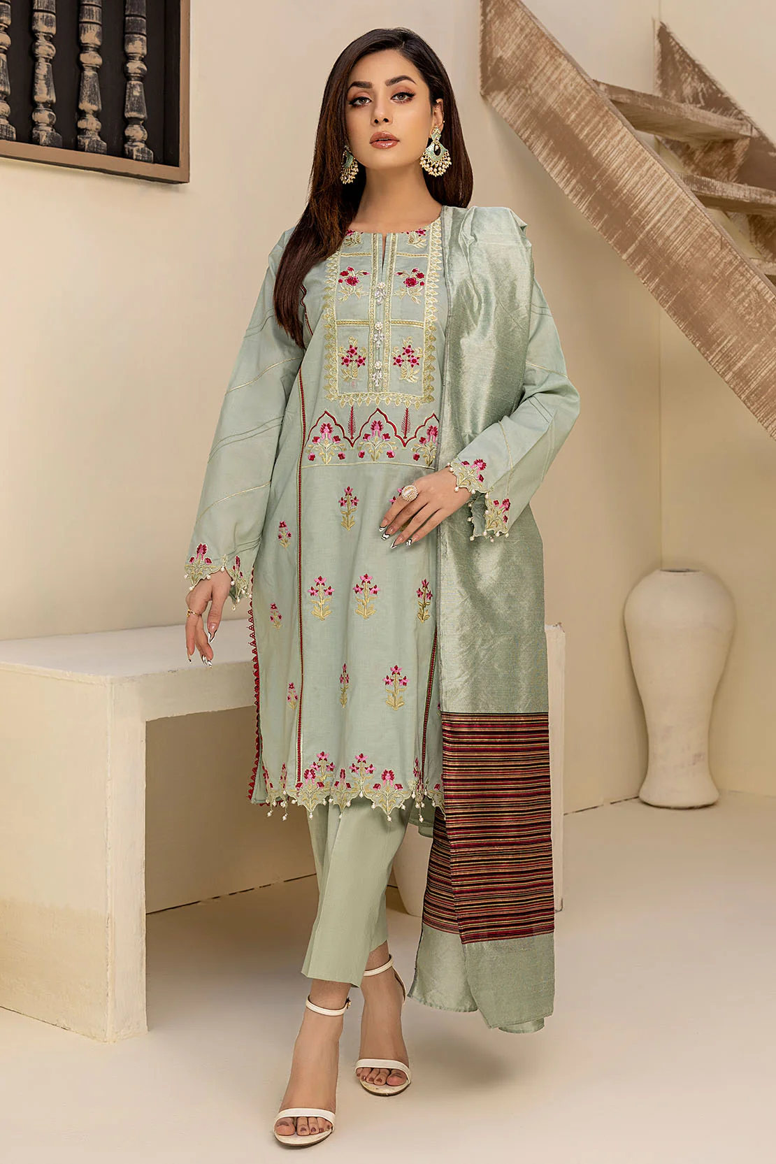 Shirt Trouser Dupatta - Image 5