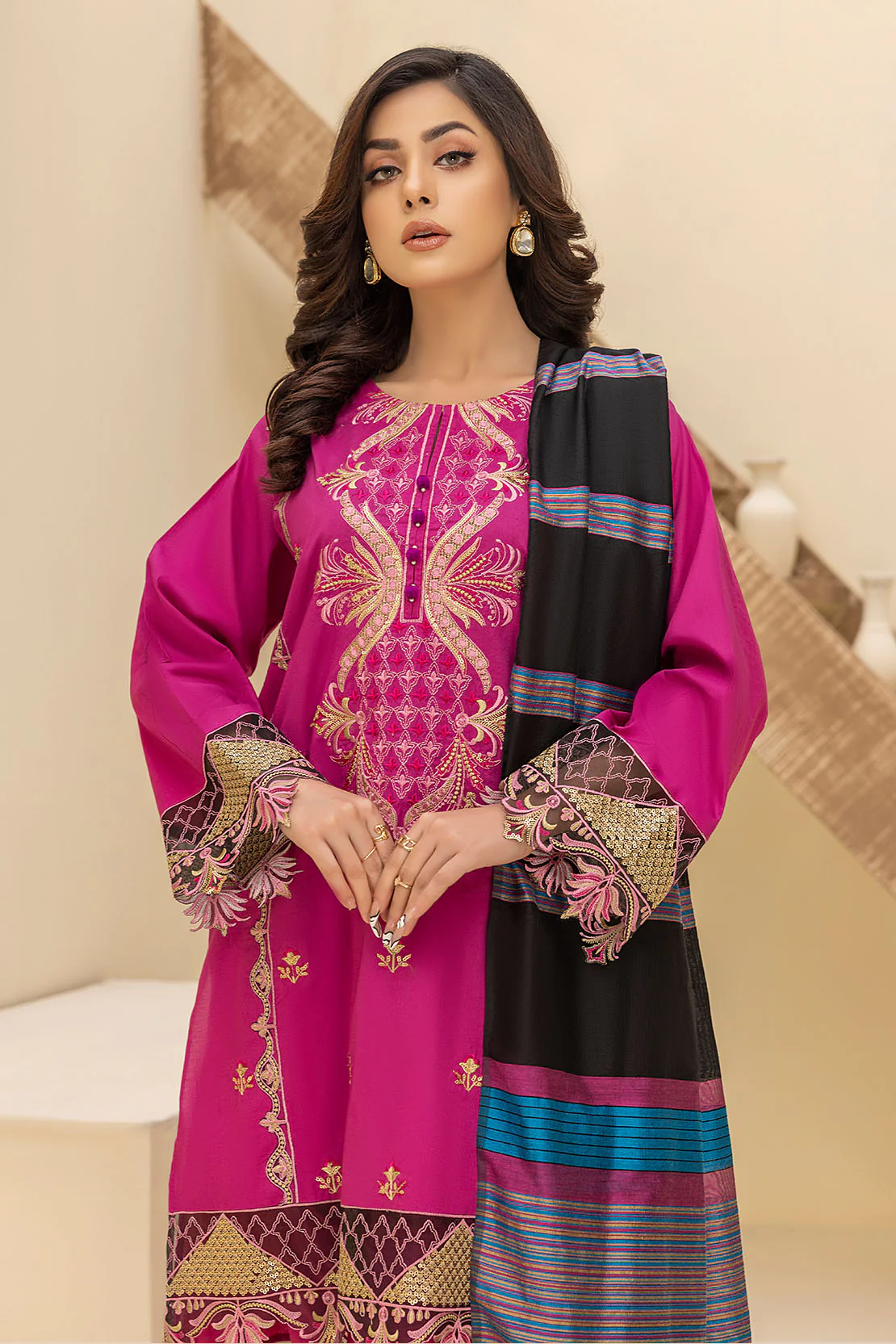 Shirt Trouser Dupatta - Image 3