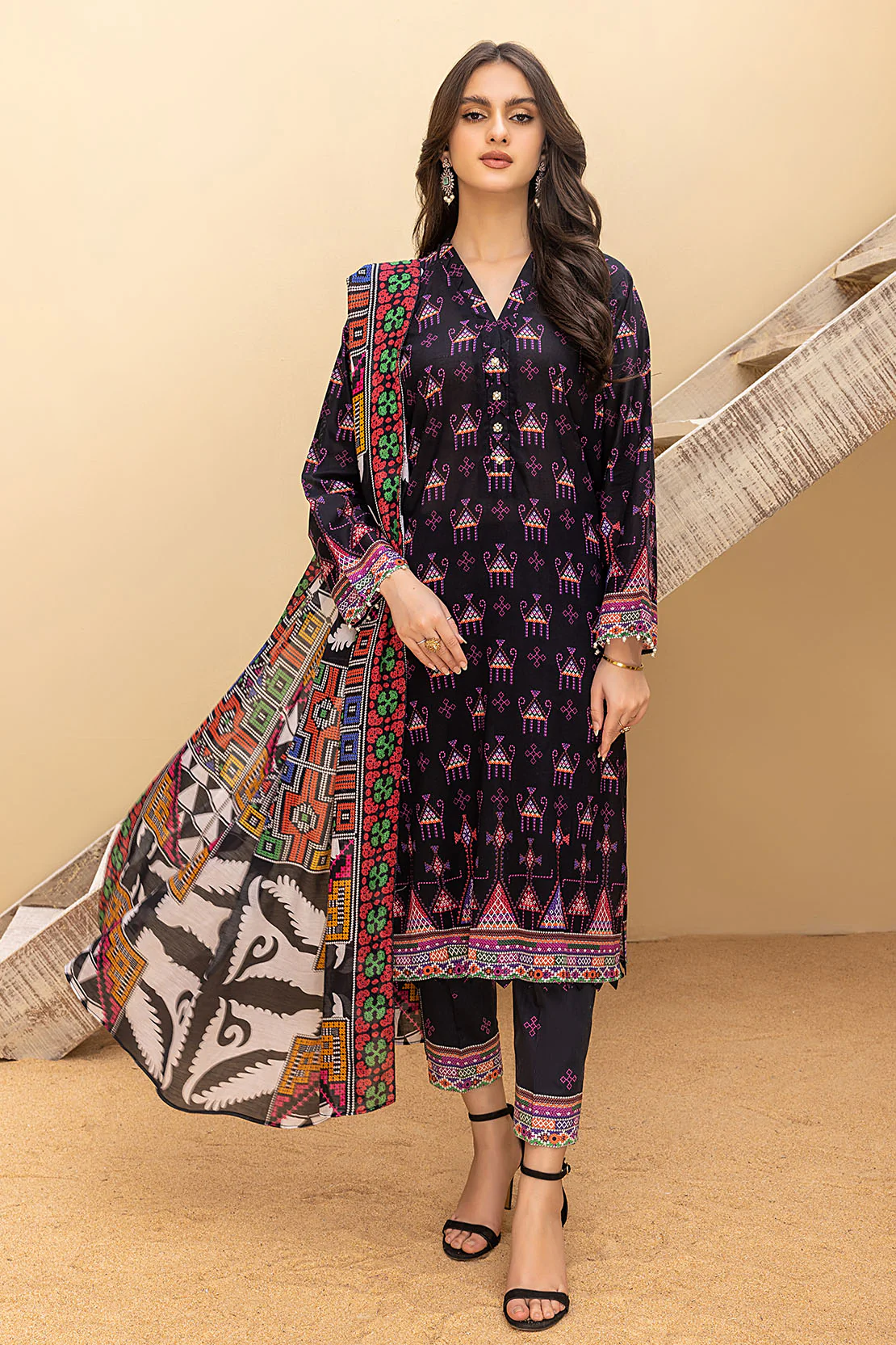 Shirt Trouser Dupatta - Image 2
