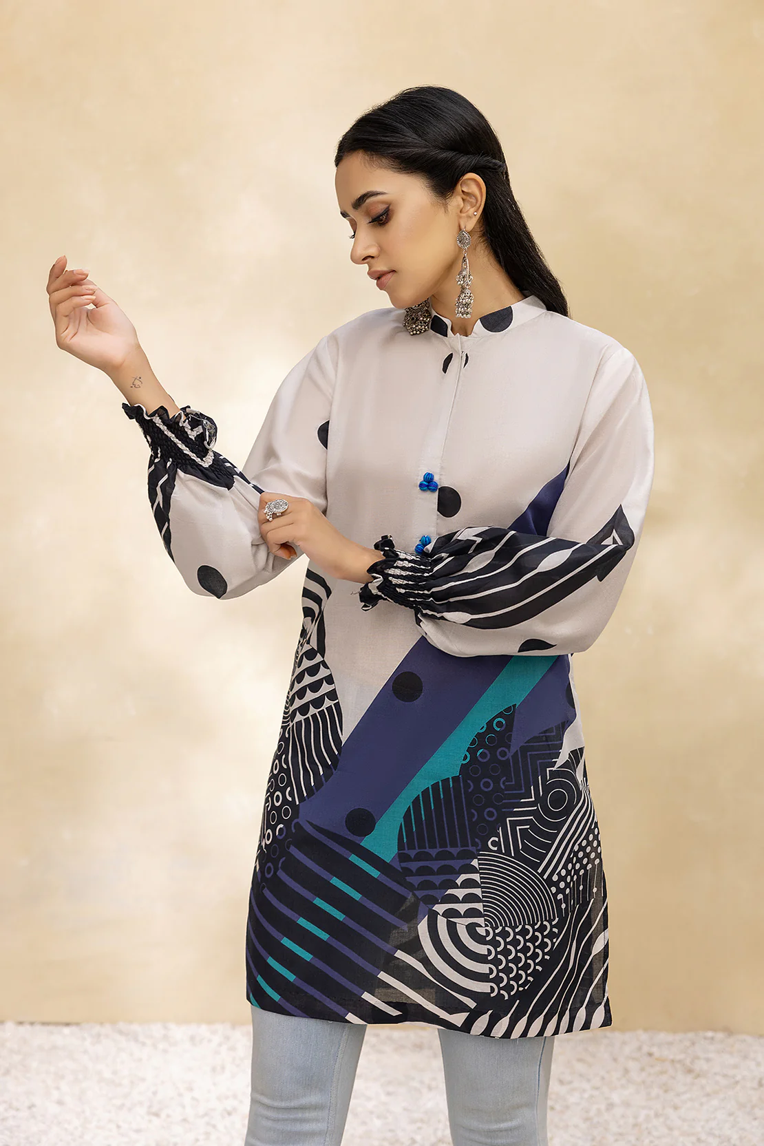 Printed Fusion Top - Image 3
