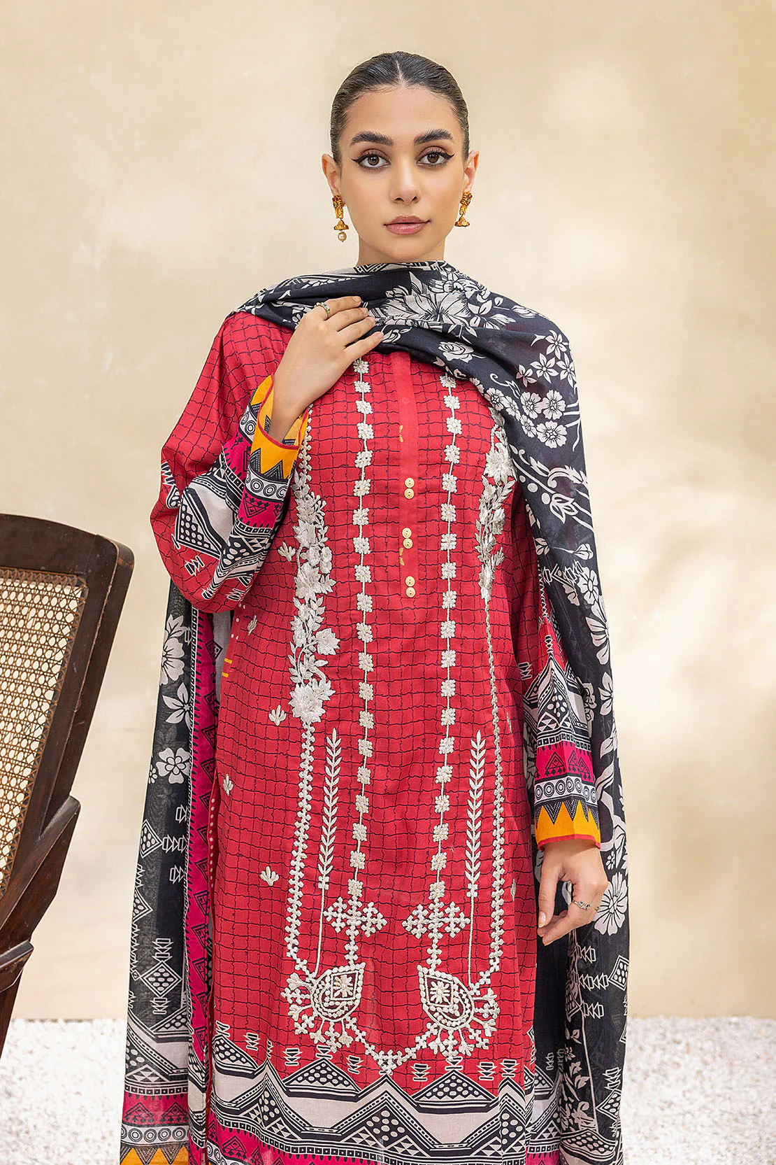 Shirt Trouser Dupatta - Image 4