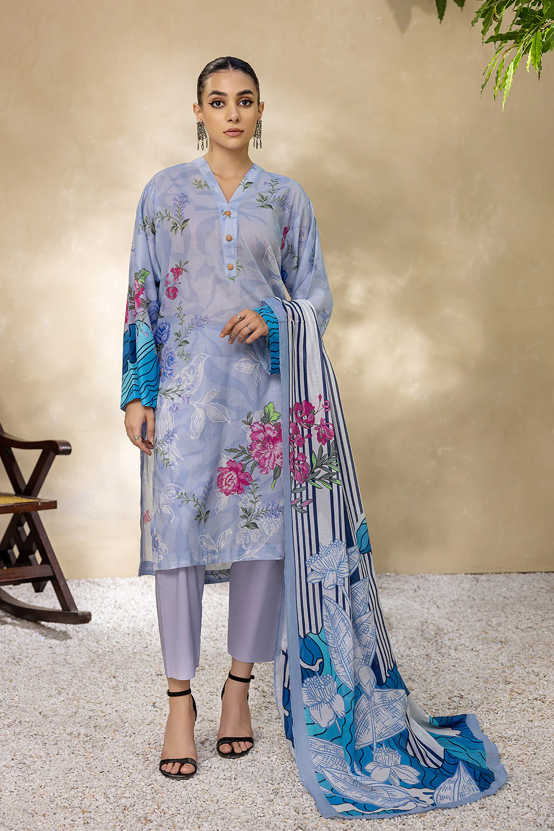 Shirt Trouser Dupatta - Image 3