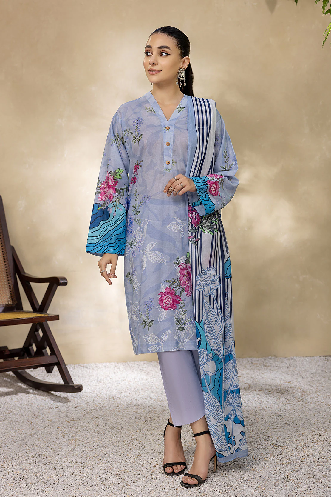 Shirt Trouser Dupatta - Image 4