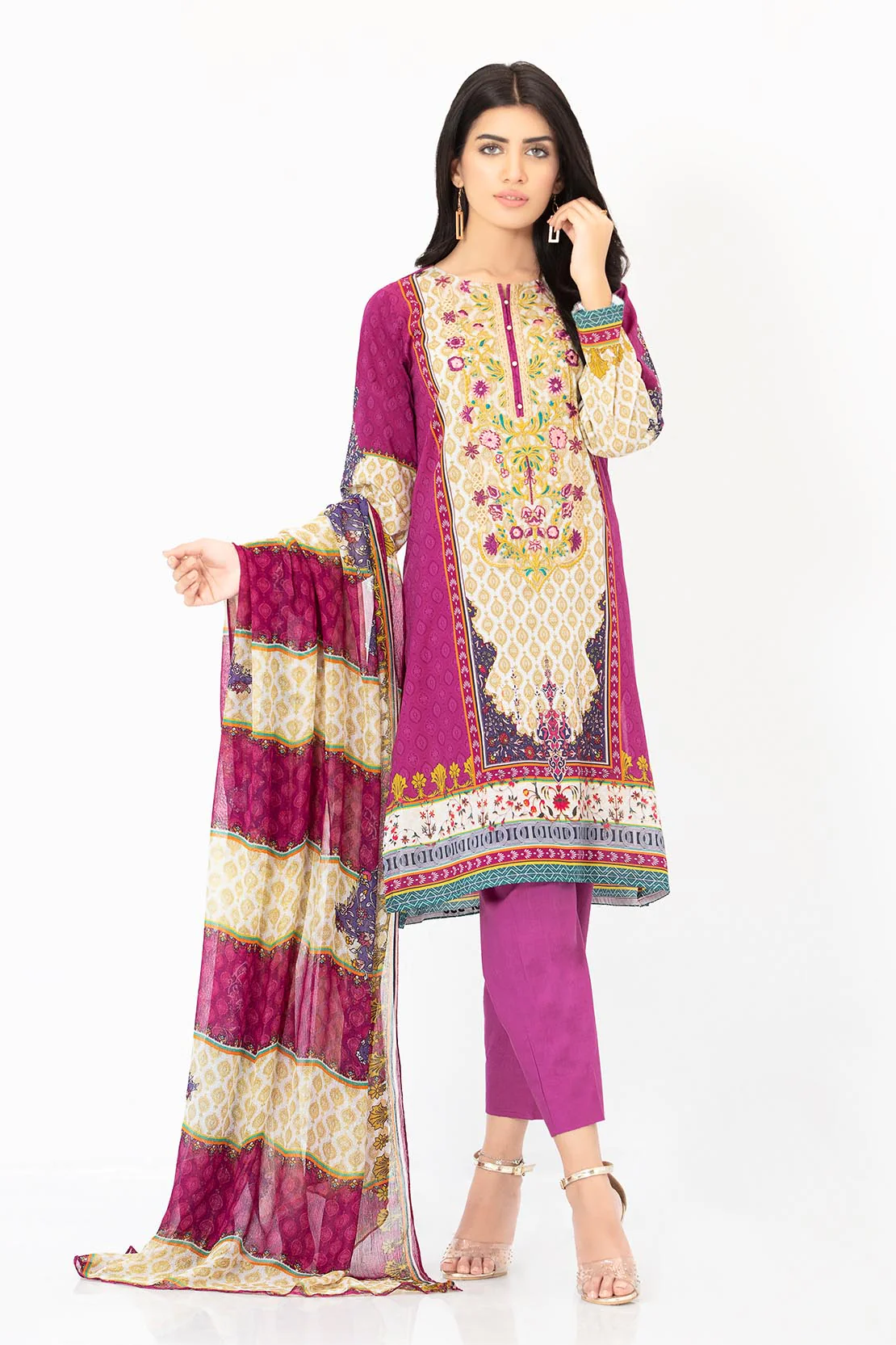 Shirt Trouser Dupatta