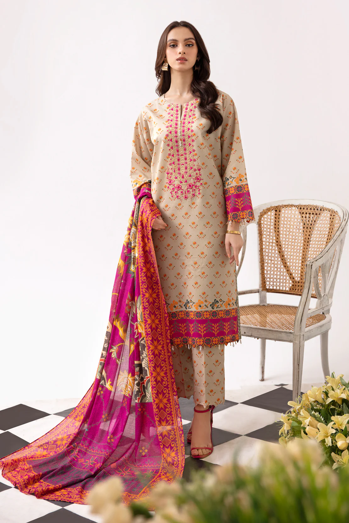 Shirt Trouser Dupatta