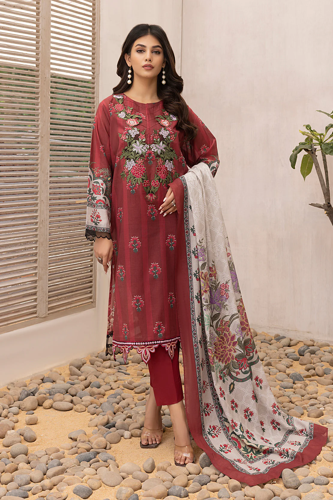 Shirt Trouser Dupatta - Image 3