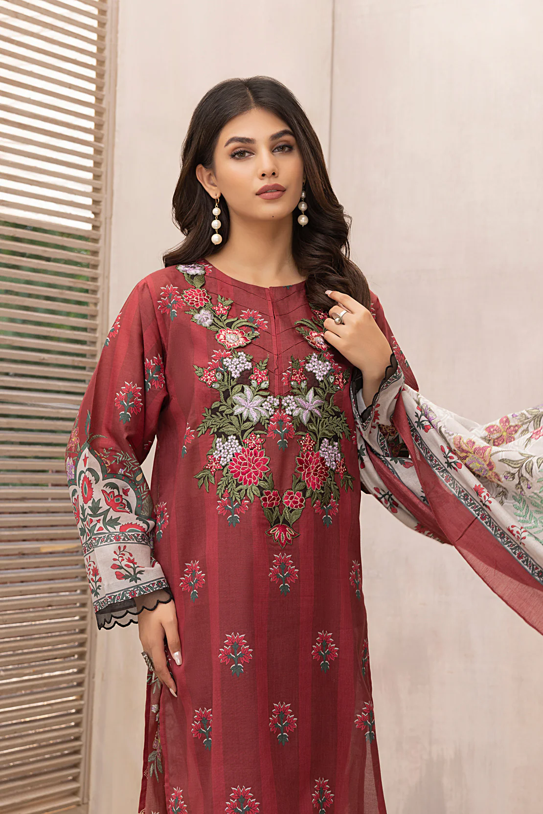 Shirt Trouser Dupatta - Image 4
