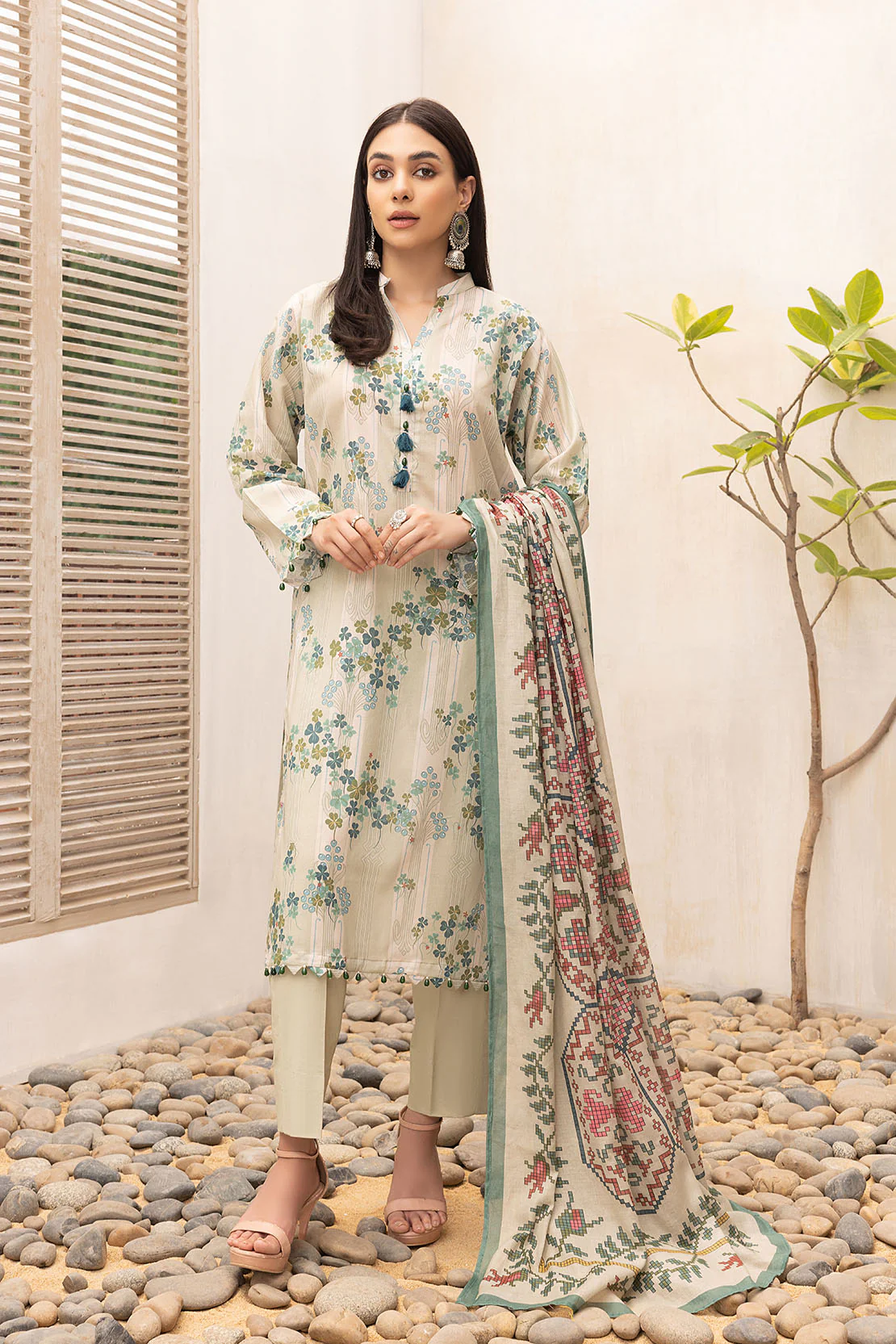 Shirt Trouser Dupatta - Image 3