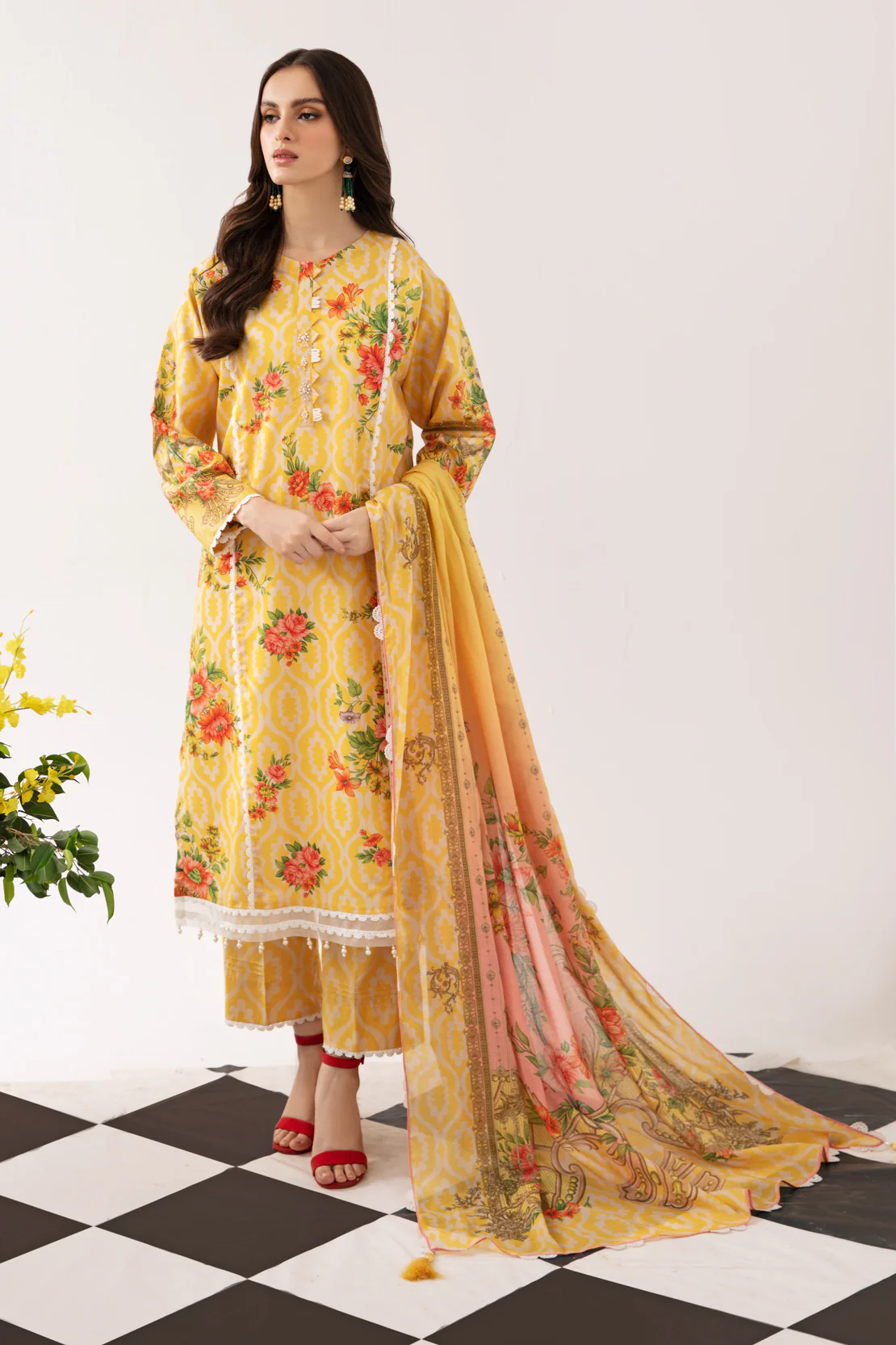 Shirt Trouser Dupatta - Image 3