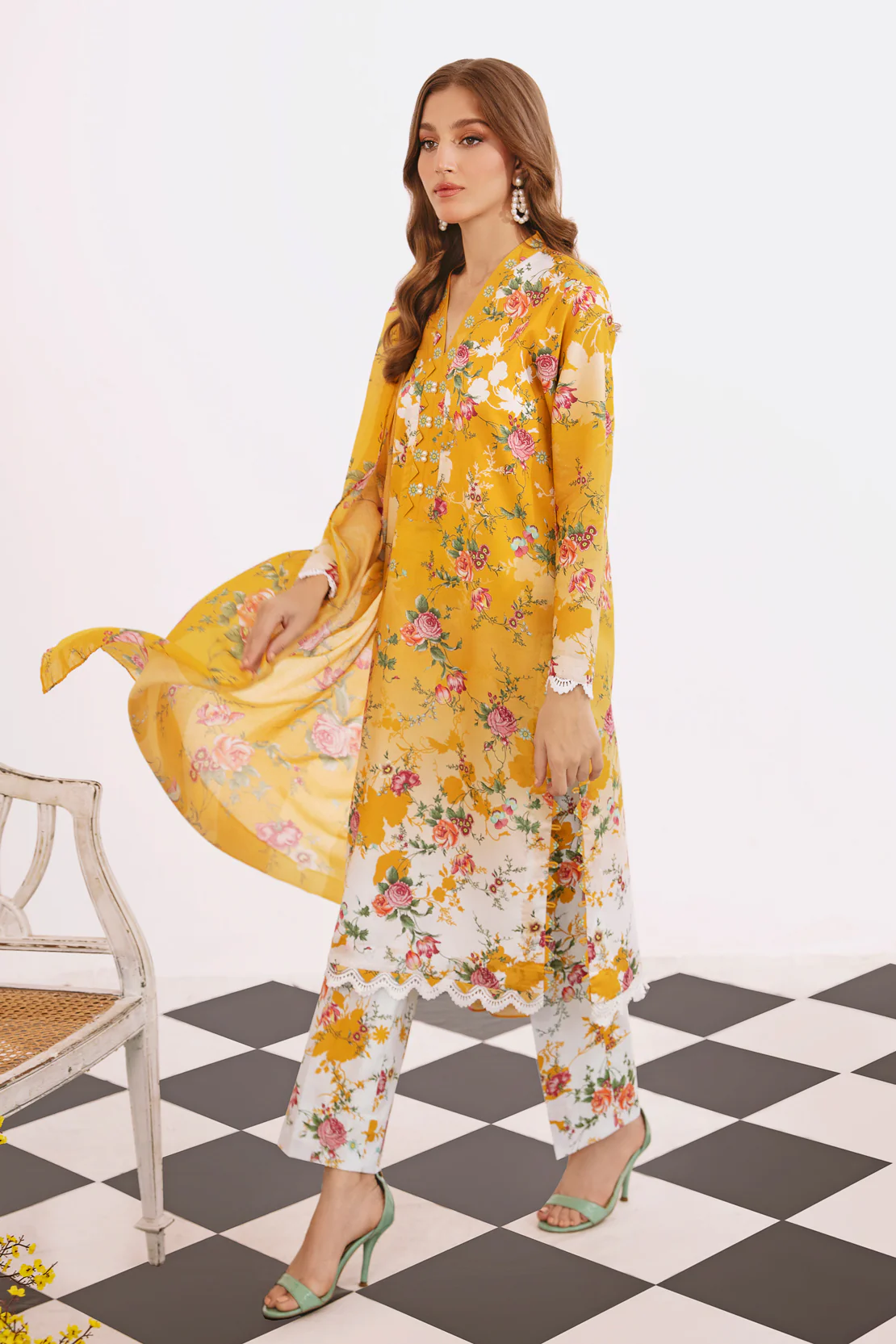 Shirt Trouser Dupatta - Image 4
