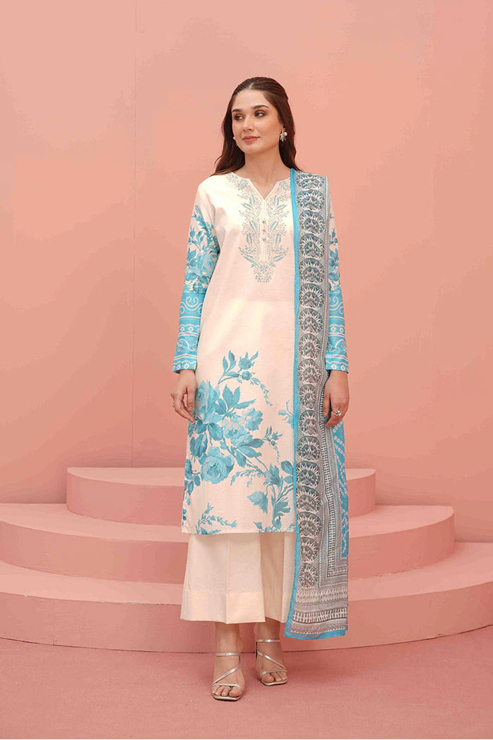 Printed - 2 Pc Lawn Suit (Unstitched)
