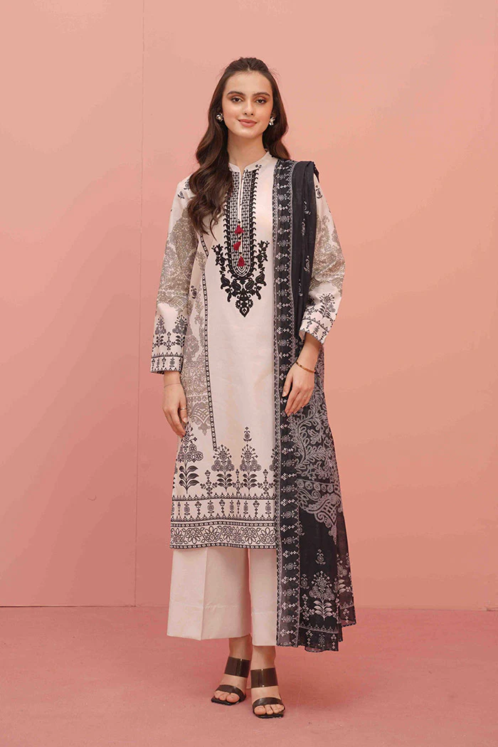 Printed - 2 Pc Lawn Suit (Stitched)