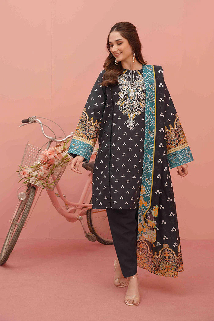 Printed - 2 Pc Lawn Suit (Unstitched)