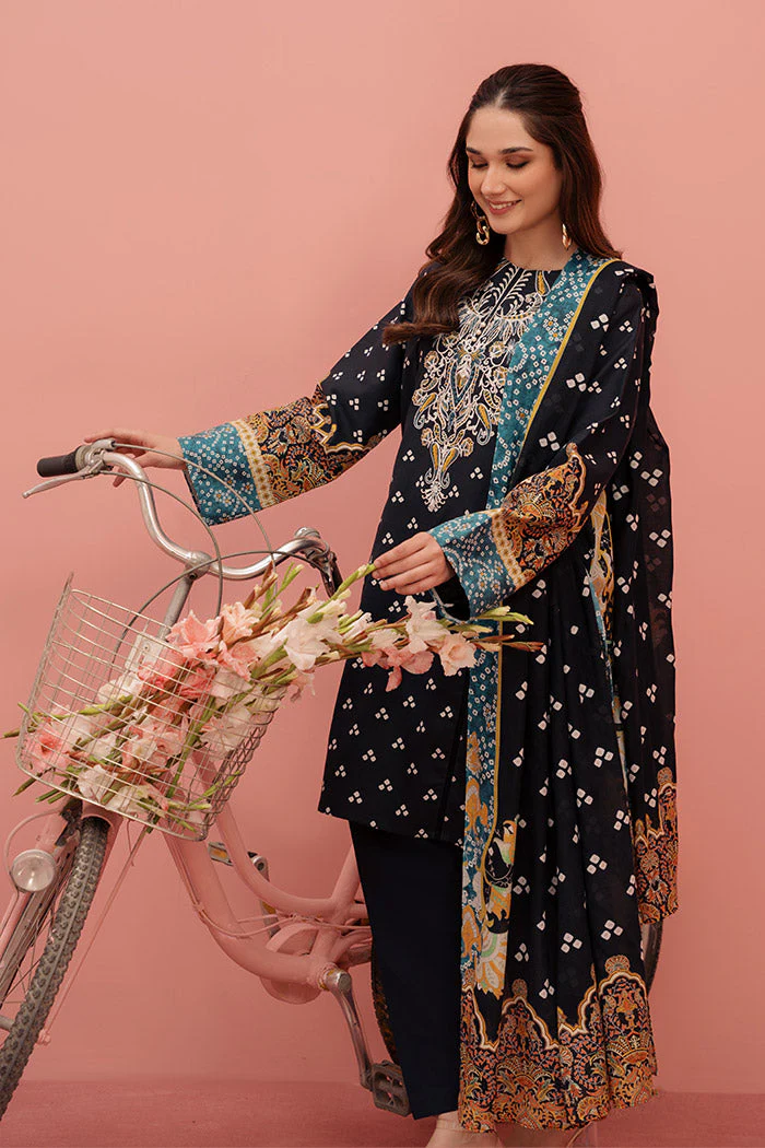Printed - 2 Pc Lawn Suit (Unstitched) - Image 5