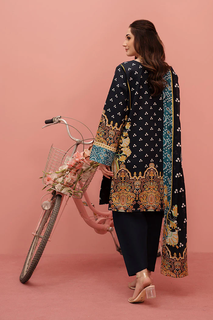 Printed - 2 Pc Lawn Suit (Stitched) - Image 3