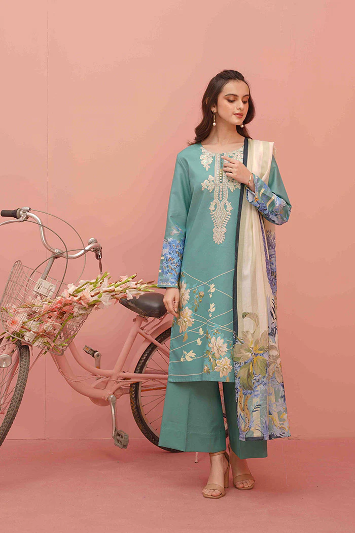 Printed - 2 Pc Lawn Suit (Stitched)