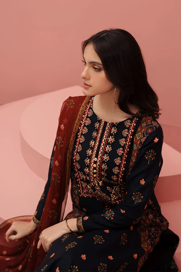 Printed - 2 Pc Lawn Suit (Stitched) - Image 5
