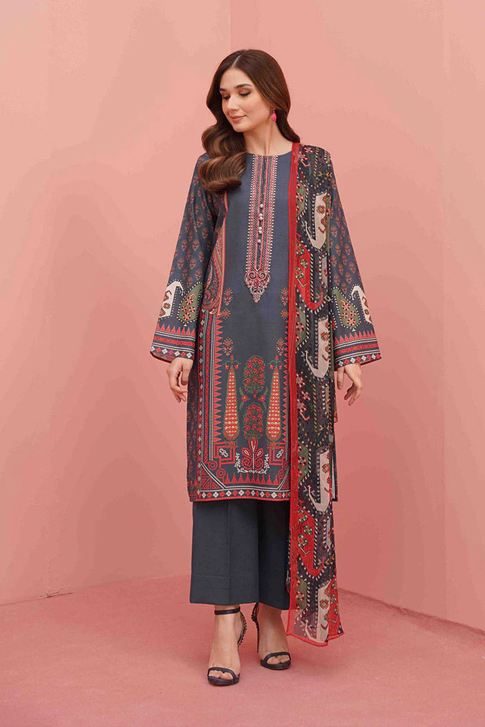 Printed - 2 Pc Lawn Suit (Unstitched)