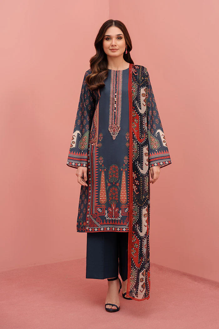 Printed - 2 Pc Lawn Suit (Unstitched) - Image 4